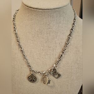 James Avery Necklace w/retired chrams